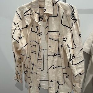 We Wore What button down